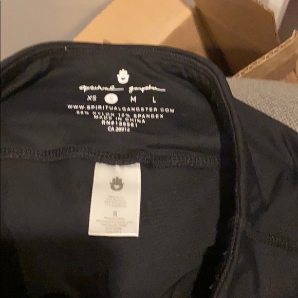 Spiritual gangster leggings size s - Picture 5 of 5